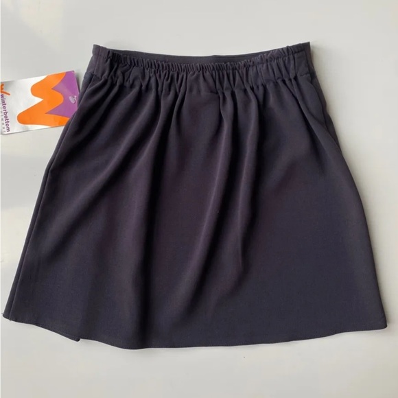 Winterbottom Schoolwear Skirt Navy side pleat - Picture 2 of 2